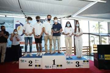 Entrega de trofeos de la XXIII Semana Olímpica Canaria de Vela/TA.