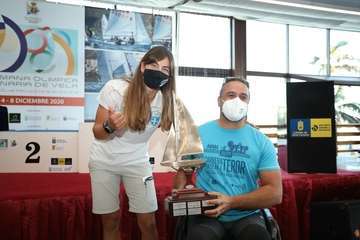 Entrega de trofeos de la XXIII Semana Olímpica Canaria de Vela/TA.
