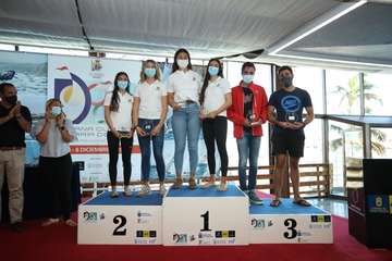 Entrega de trofeos de la XXIII Semana Olímpica Canaria de Vela/TA.