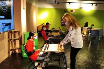 Simultánea Femenina celebrada en la capital grancanaria/TA.