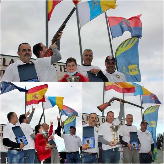 Imagen de la entrega de trofeos (Foto TA)