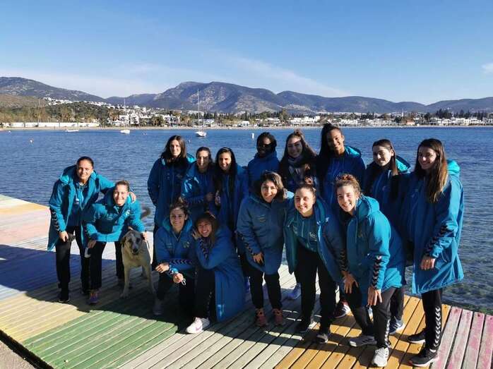 El equipo teldense en tierras turcas/TA.