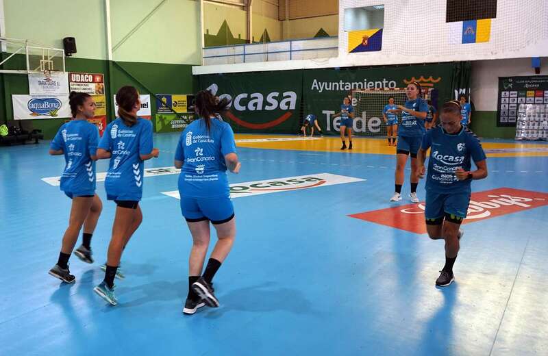 Imagen de archivo de un entrenamiento del Rocasa / TA