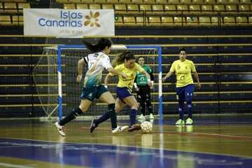 El STV cumple en su visita ante el Teldeportivo (1-6)/TA.