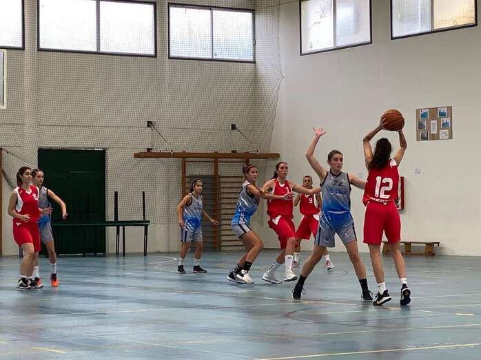 Imagen de archivo de un partido del Inama-CB Telde/TA.