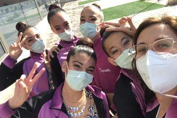  El equipo cadete del Attenya Telde logra el oro en el Campeonato Nacional de Conjuntos/TA.