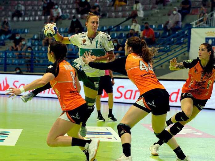 Momento del partido de este sábado/J. Núñez/RFEBM.