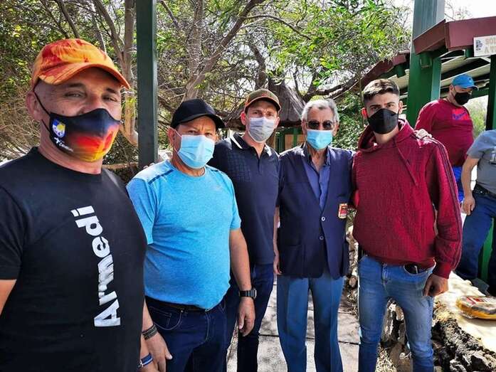Participantes en la tirada/TA.