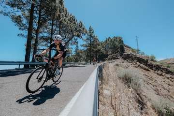 El teldense Pablo Rodríguez conquista el Pico de las Nieves/TA.