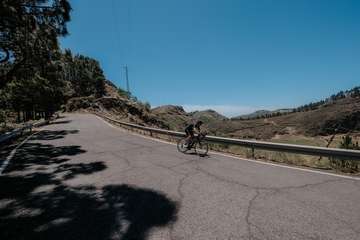 El teldense Pablo Rodríguez conquista el Pico de las Nieves/TA.