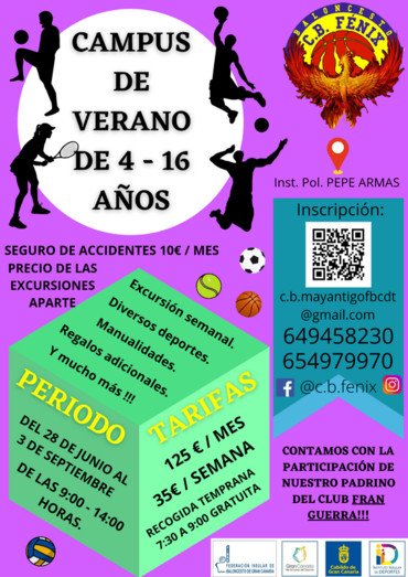 Cartel informativo del campus/TA.