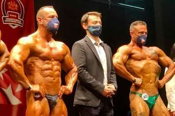 Torneo de Culturismo en Madrid/Ángel Molinero.