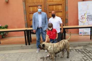 Presentación del concurso monográfico de presa canario en Telde/TA.