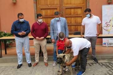 Presentación del concurso monográfico de presa canario en Telde/TA.