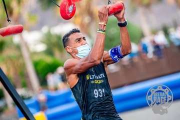 El atleta teldense Azman Mesand brilla en la Bestial Race de Playitas Fuerteventura/TA.