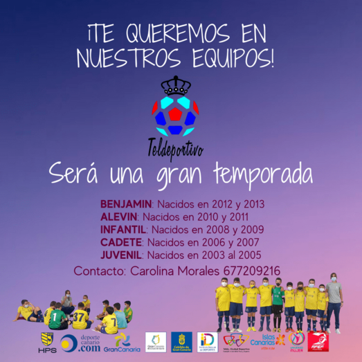 La campaña abarca las categorías de benjamín a juvenil / TA