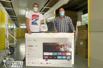 El Castro Morales recibe de la Federación de Lucha Canaria un video-marcador/TA.