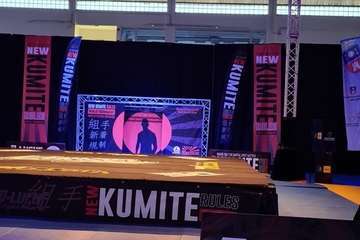 Los amantes de los deportes de combate disfrutan en Telde con el New Kumite Rules/TA.