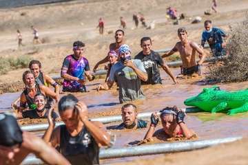 El atleta teldense Azman Mesand 'rompe' la Bestial Race de Lanzarote/Bestial Race.