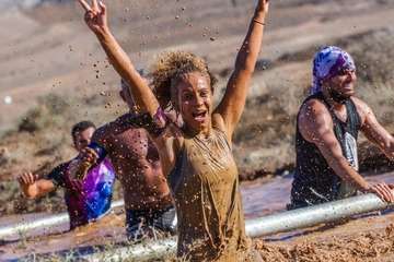 El atleta teldense Azman Mesand 'rompe' la Bestial Race de Lanzarote/Bestial Race.