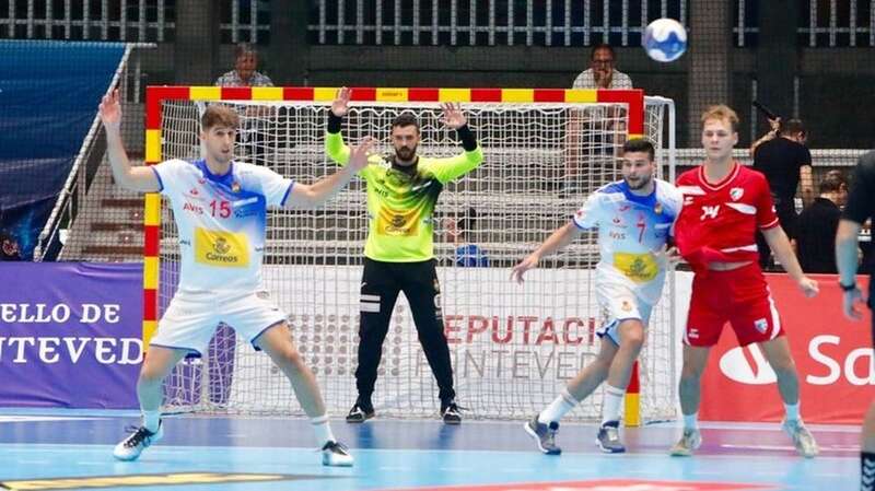  Kilian Ramírez, durante un encuentro del Mundial disputado en Pontevedra / Diario de Pontevedra