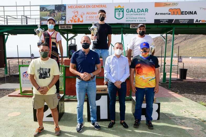 Carlos Santana, campeón de la I Copa Instituto Insular de Deportes del Cabildo de Gran Canaria de Tiro celebrado en Gáldar/IN.