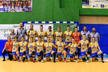 El Rocasa Gran Canaria se gusta y se divierte en su debut en el Antonio Moreno/TA.