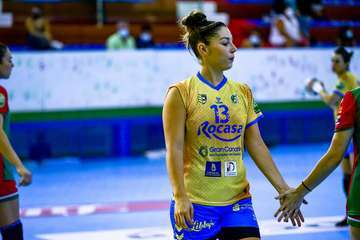 El Rocasa Gran Canaria se gusta y se divierte en su debut en el Antonio Moreno/TA.