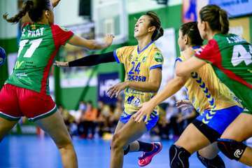 El Rocasa Gran Canaria se gusta y se divierte en su debut en el Antonio Moreno/TA.