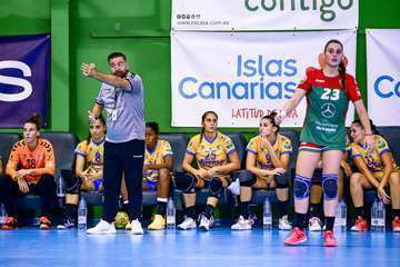 El Rocasa Gran Canaria se gusta y se divierte en su debut en el Antonio Moreno/TA.