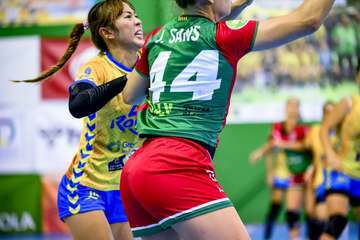 El Rocasa Gran Canaria se gusta y se divierte en su debut en el Antonio Moreno/TA.