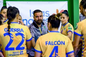 El Rocasa Gran Canaria se gusta y se divierte en su debut en el Antonio Moreno/TA.