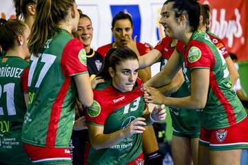 El Rocasa Gran Canaria se gusta y se divierte en su debut en el Antonio Moreno/TA.