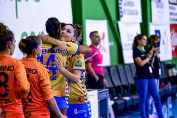 El Rocasa Gran Canaria se gusta y se divierte en su debut en el Antonio Moreno/TA.