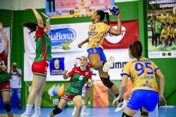 El Rocasa Gran Canaria se gusta y se divierte en su debut en el Antonio Moreno/TA.