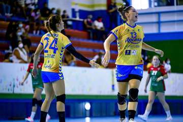 El Rocasa Gran Canaria se gusta y se divierte en su debut en el Antonio Moreno/TA.