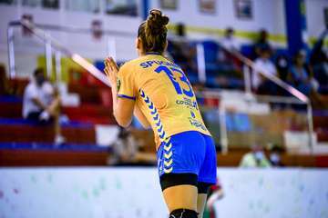 El Rocasa Gran Canaria se gusta y se divierte en su debut en el Antonio Moreno/TA.