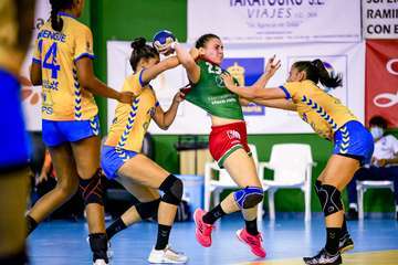 El Rocasa Gran Canaria se gusta y se divierte en su debut en el Antonio Moreno/TA.