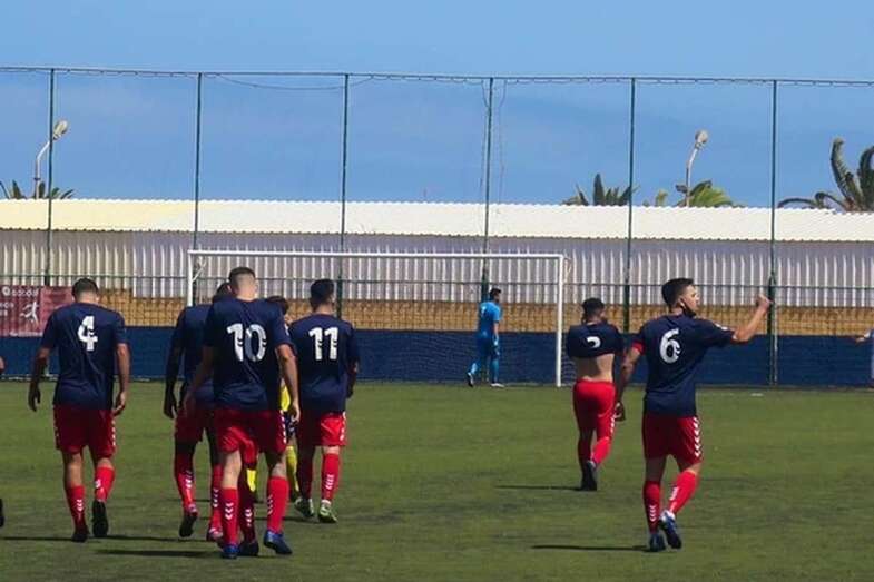 Imagen de archivo de un entrenamiento de la UD Telde en El Hornillo / TA