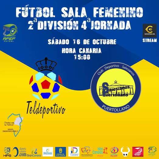 Cartel anunciador del partido/TA.