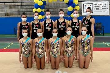  El Cub Attenya Telde se sube al podio en ocho ocasiones en Guía/TA.