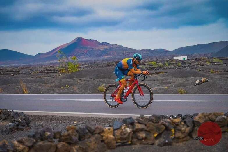 El teldense durante la prueba/TA.