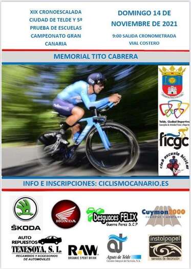 Cartel del evento deportivo/TA.