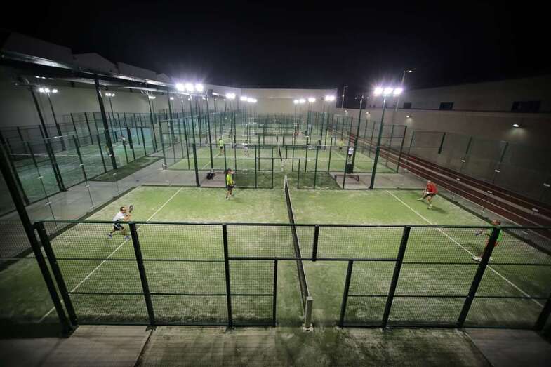 Instalaciones del Club Spin Pádel/TA.
