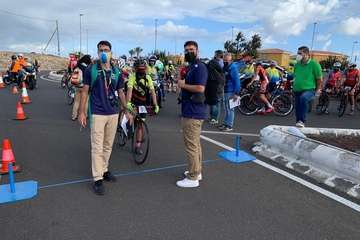 Telde se vuelca con el ciclismo/TA y Bicitel.
