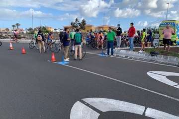 Telde se vuelca con el ciclismo/TA y Bicitel.
