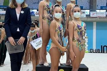 Attenya e Izel dejan alto el pabellón de Telde en unos campeonatos regionales/TA.