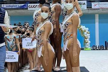 Attenya e Izel dejan alto el pabellón de Telde en unos campeonatos regionales/TA.