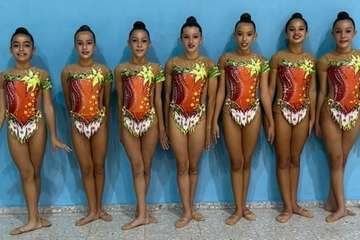 Attenya e Izel dejan alto el pabellón de Telde en unos campeonatos regionales/TA.