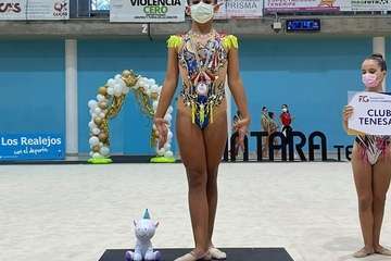 Attenya e Izel dejan alto el pabellón de Telde en unos campeonatos regionales/TA.